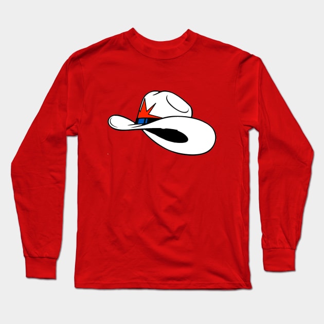 Bravestarr Hat Long Sleeve T-Shirt by GoFigure